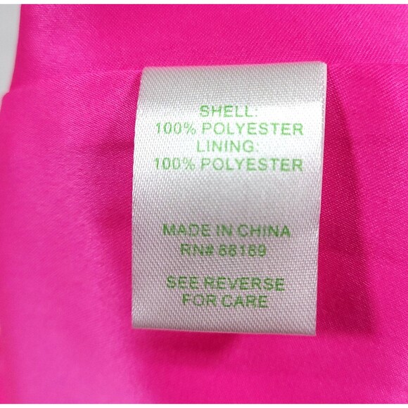 lilly pulitzer Payton floral organza Dress 8 NWT Pop Pink Strapless sweetheart - Picture 14 of 16